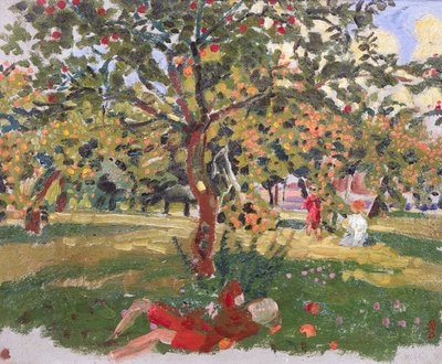 A Child Asleep Under an Apple Tree, 1903 by Maurice Denis